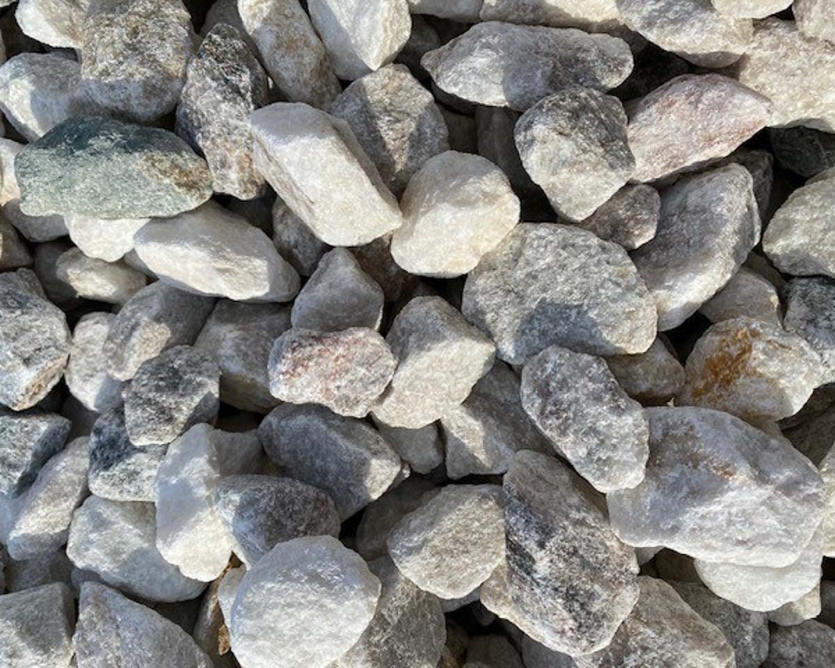 decorative stone White Ash Raw 20mm